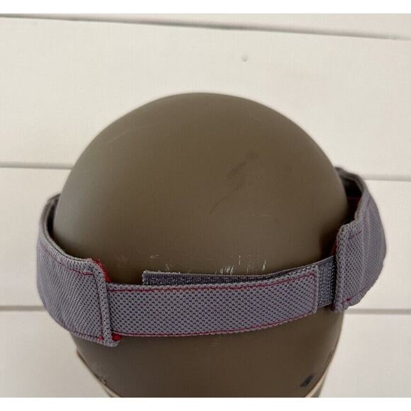 Arkansas Razorbacks Visor Gray Red Russell Adjustable - Picture 3 of 7